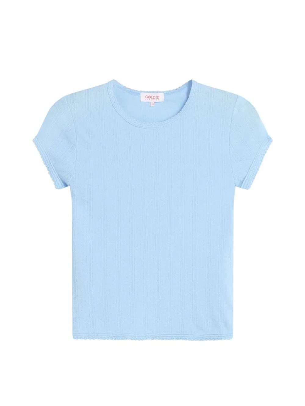 Goldie Pointelle Tee